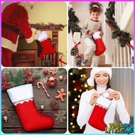 KIDS Christmas Socks Large Capacity Gift Bag Hanging Decoration Christmas Prop for Boys Girls