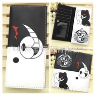 黑白熊彈丸論破動漫錢包 二次元周邊 長短款動漫銀包 韓國日本卡通- 黑白熊 長 均碼
