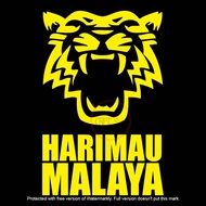 CFS59 High Quality Side Door Mirror Harimau Malaya Bola Football Soccer Club Sticker Stiker Vinyl De