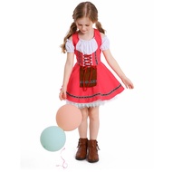 Kids Girls German Bavarian Oktoberfest Costume Festival Cosplay Outfits for School Activities Parade