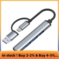 USB C Hub 4 in 1 USB 3.0 Type C to USB 3.0x1 + USB 2.0x3  - 5Gbps Data Transfer for  for , PC,