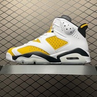 👟實拍  Air Jordan AJ6 Retro  " Yellow Ochre " AJ6 白黃 男子籃球鞋 CT8529-170  尺碼：40 40.5 41 42 42.5 43 44 44.
