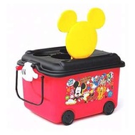 【現貨+預購】米奇/MICKEY：日本製造！玩具收納箱(尺寸:580×410×340mm)_免運。