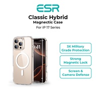 ESR iPhone 16 Pro / 16 Pro Max Classic Hybrid Case(HaloLock) with Screen Protector Set