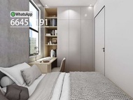 ◽◾◽◾傢俬工廠	兒童房設計實木衣櫃原木全實木實木衣櫃窗台一體床訂做Pakej dan disesuaikan