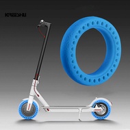 Electric Scooter Tire Non-Inflatable Shock-Absorbing 85 Inches Solid Luminous Tire Scooter Accessories for Xiaomi M365 Electric Scooter