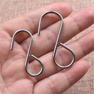 24h Taoyuan Ready Stock 304 Stainless Steel S Hook Solid Five Tail Closed OKG5