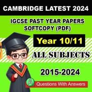 WM11 [EBOOK] Cambridge IGCSE Past Year Papers (Year 11) with ANSWERS 2024 (PDF)