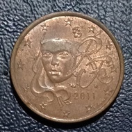 Koin Prancis 5 Euro Cent