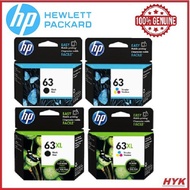 HP 63 / 63XL INK BLACK /TRI-COLOR -Original HP