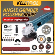 FOGO Angle Grinder Mini Cordless Heavy Duty Grinder 磨机 Grender Gerender Gerenda Battery Mesin Angle 