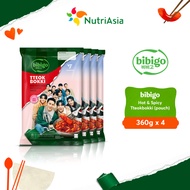 bibigo SEVENTEEN Hot & Spicy Tteokbokki (pouch) 360g Bundle of 4