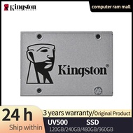 UV500 SSD SATA 3 120GB 240GB 480GB 960GB 2.5นิ้วฮาร์ดไดรฟ์ภายใน HD SSD Kingston แล็ปท็อป