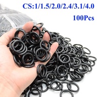 O Ring NBR Nitrile Rubber O-Ring CS1 1.5 2 3 4mm Corrosion Oil Heat Resistant Sealing Washer Plumbin