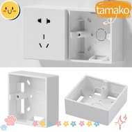 TAMAKO Switch Socket Box Universal On-Wall Mount Switch And Socket Apply Wall Surface Junction Box