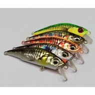 (Maz23) SAVAGE GEAR SBT45 4GS SINKING MINNOW ALL USED ITEM