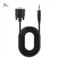 DB9 9 Pin VGA female cable ,DB 9 Female to TRS 3.5mm (1/8in) TRS Stereo Male Serial Data Cable-6 Fee