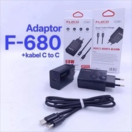 FLECO F-680 TYPE-C to TYPE-C Charger FLECO F680 C to C 68W Original