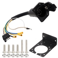 RV Trailer Converter Tail Light Power Adapter Pin American Connection to 7 Car Plug Pin Signal 4 FPW