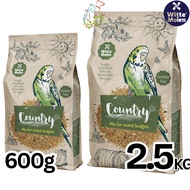WITTE MOLEN COUNTRY BUDGIE Makanan Burung Baji/Parkit Complete Bird Food for Budgie 600G & 2.5KG