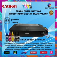 PRINTER CANON PIXMA IX6770 A3 + INFUS TABUNG PREMIUM