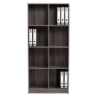 Furniture Direct ECO 8 Cube File Cabinet-Sonoma Dark