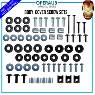 YAMAHA Y110SS Y110 Y110 SS SS Screw Cover Set Coverset Skru Body Screw ORIGINAL