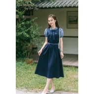 Bazzi design flared skirt with bow waist - Real photo taken by myself