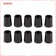 [szxmkj2lp] Set of 10 Ferrules with Black Golf Shaft. 370 Iron Putter Caps 0.370 Iron