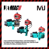 (100%COPPER MOTOR)JETMAC 1HP(750W)25MM(1")AUTOMATIC SELF-PRIMING/CENTRIFUGAL WATER PUMP JPG1065/JPG1580L/JPG5565/JPG1510