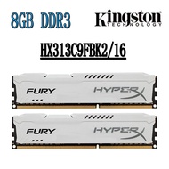 Kingston HyperX Fury DDR3 RAM 16GB kit (2x 8GB) DDR3 1333MHz HX313C9FBK2/16 Desktop Memory White