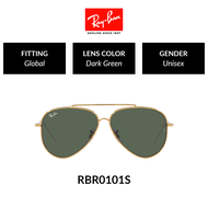 Ray-Ban AVIATOR REVERSE FALSE - RBR0101S 001/VR Global Fitting Sunglasses  Size 59mm