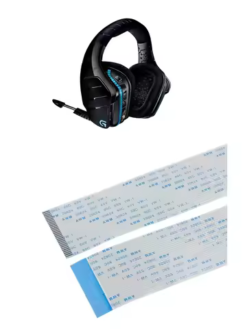 Replacement FPC Flat Flexible Cable For Logitech G933 G935 Artemis Spectrum Wireless Headphone 25P 5