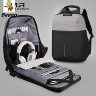 New Anti-thief USB Recharging Laptop Backpack Hard Shell No Key TSA Customs Lock Design Backpack Men