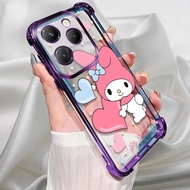For itel A70 Case plating silicone TPU cute Back Cover shockproof cartoon protective phone case itel