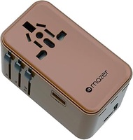 Mazer InfiniteTravel 160W GaN Universal Travel Charger, PD 3.1 140W Fast Charging, 4-Port (3 USB-C, 