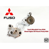 Truck Mitsubishi Fuso 6D34 Diesel Engine Oil Presure Pump NEW