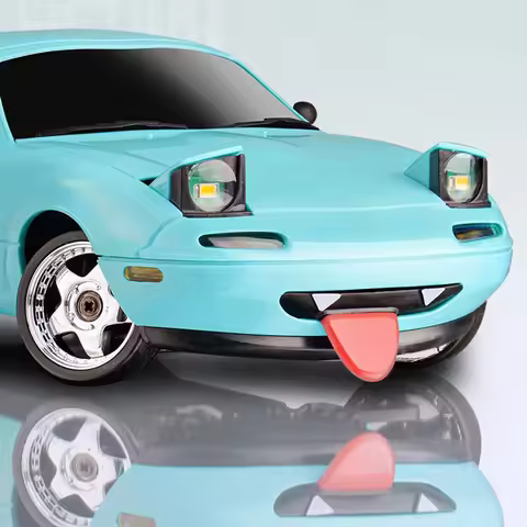 Toys LDRC LD1804 1/18 RTR 2.4G 4X2 Remote Control Drift Car Brushed Motor ESC Servo Light System RC