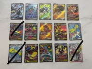 PTCG 連擊武道熊師V CSR / 遠古巨蜓ex SAR / 鐵蟻ex SR / 爆炸頭水牛ex SR / 超級噴火駝ex SR / 超級大嘴娃ex SR / 花舞鳥ex SR / 超級長耳兔ex 