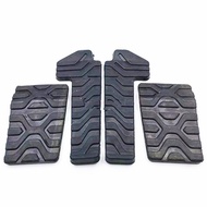 Excavator Cab Walking Foot pedal Cover travel control pedal Rubber Pad Excavator accessories For CAT