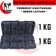 2 kg leg weights, 2 kg hand weights, quality champion fighter leg bending/s