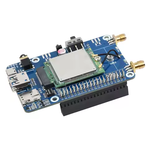 4G LTE GPS HAT Cooling Fan Expansion Board for IoT Projects RasPi RPI Raspberry Pi 3 4 Model B 4B 5 