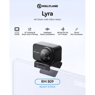 HOLLYLAND LYRA 4K UHD Webcam for Best Live Stream