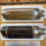 51mm Inlet Universal Motorcycle Exhaust Muffler Pipe Akrapovic Exhaust Muffler Tailpipe