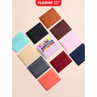 Shavonne 6 Slot Card Holder 6 Slot Card Wallet 1 Money Slot PU Leather