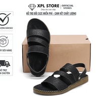 [ hottrend ] dép sandanl da nam cao cấp đế doctor khâu chỉ toàn bộ chắc chắn xu hướng 2024 F04