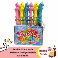 Bubble Stick Belon Air Bubble Belon Sabun Unicorn Pony Mainan Air Sabun