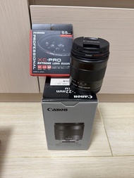 Canon EF-M 11-22mm f/4-5.6 IS STM 鏡頭連 HAKUBA 濾鏡