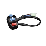 Motorcycle Left Right Handlebar Control Switches Horn Button Turn Signal Button Switch Electric Bike
