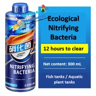 Nitrifying Bacteria Solution for Aquarium Water Treatment, Convert Toxic Ammonia to Safe Nitrate